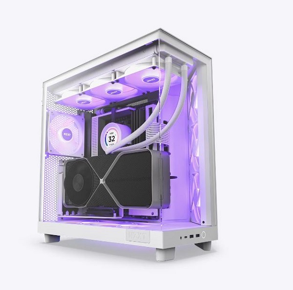 NZXT H6 Flow RGB - Noir - Boîtier PC NZXT sur Materiel.net
